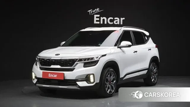 Kia Seltos 2021 Белый из Кореи