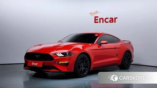 Ford Mustang 2019 Красный из Кореи