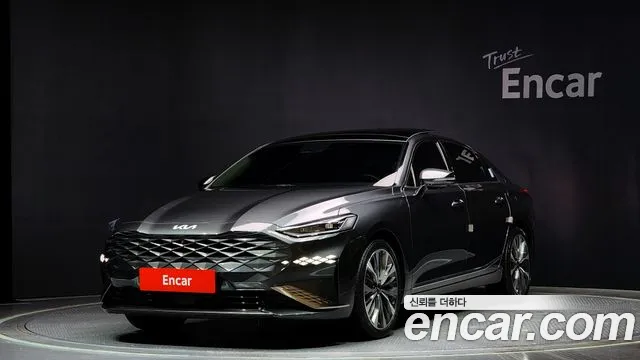 Kia K8 2021 Серый из Кореи