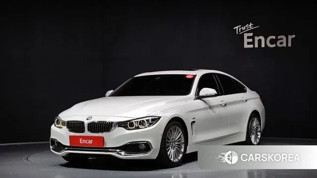 BMW 4 Series (F32) 2018 Белый из Кореи