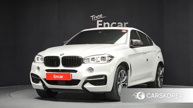 BMW X6 (F16) 2018 Белый из Кореи