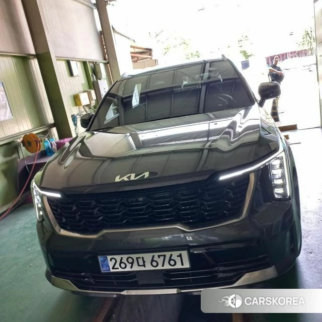 Kia The New Sorento 4th Generation 2024 Серый из Кореи