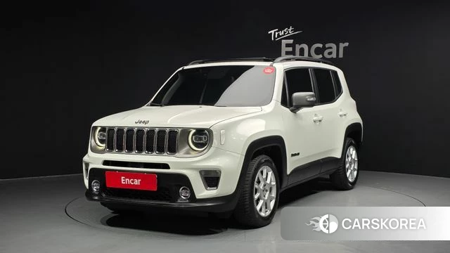 Jeep Renegade 2021 Белый из Кореи