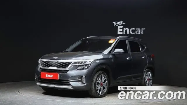 Kia Seltos 2019 Серый из Кореи