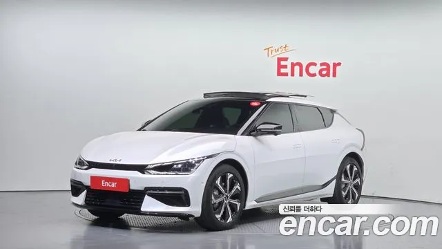 Kia EV6 2023 Белый из Кореи