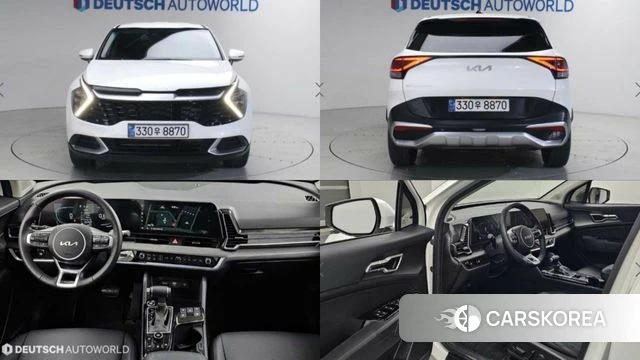 Kia Sportage 5th Generation 2024 Белый из Кореи