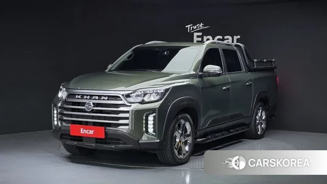 Ssangyong The New Rexton Sports Cannes 2022 Зеленый из Кореи