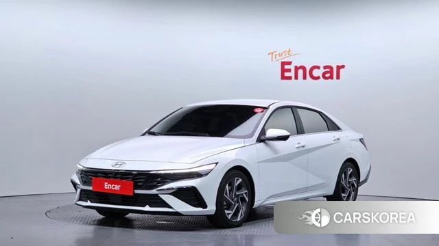 Hyundai The New Avante (CN7) 2025 Белый из Кореи