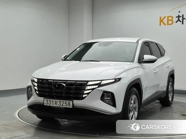 Hyundai Tucson (NX4) 2021 Белый из Кореи
