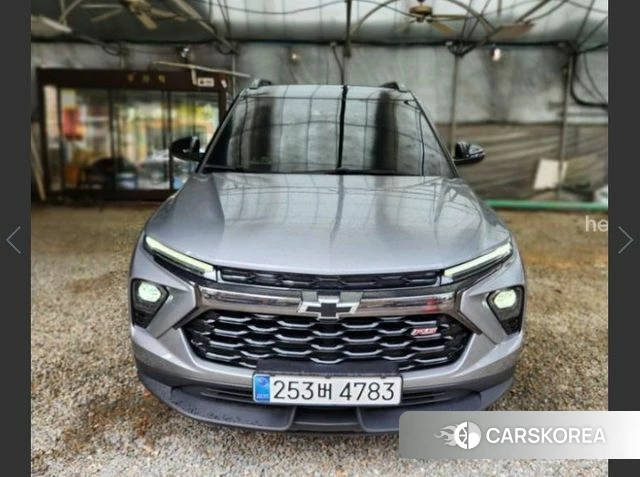 Chevrolet (GM Daewoo) The New Trail Blazer 2024 Серебристо-серый из Кореи
