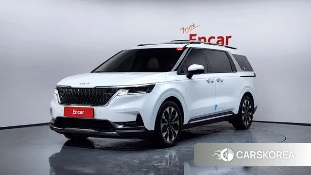 Kia Carnival 4th generation 2021 Белый из Кореи