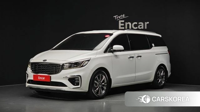 Kia The New Carnival 2019 Белый из Кореи
