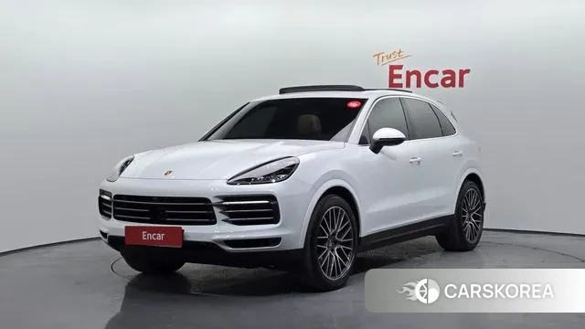 Porsche Cayenne (PO536) 2022 Белый из Кореи