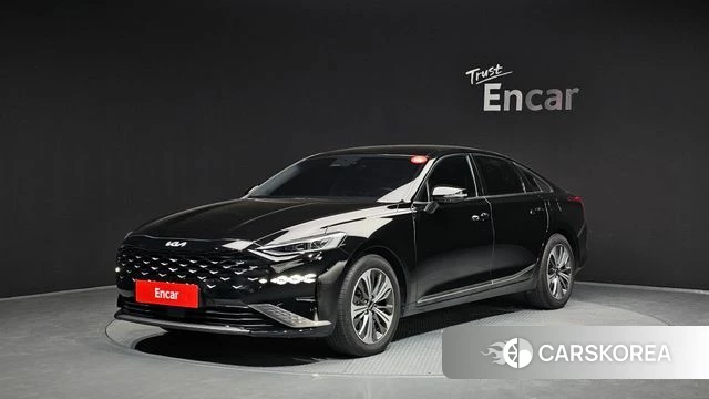 Kia K8 2021 Черный из Кореи