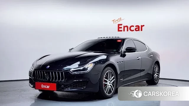 Maserati Ghibli 2019 Черный из Кореи