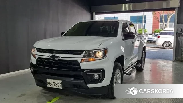 Chevrolet (GM Daewoo) Real New Colorado 2022 Белый из Кореи