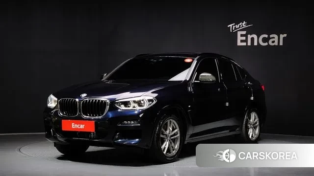 BMW X4 (G02) 2021 Черный из Кореи