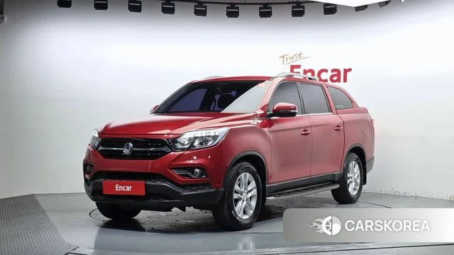 Ssangyong Rexton Sports 2018 Красный из Кореи