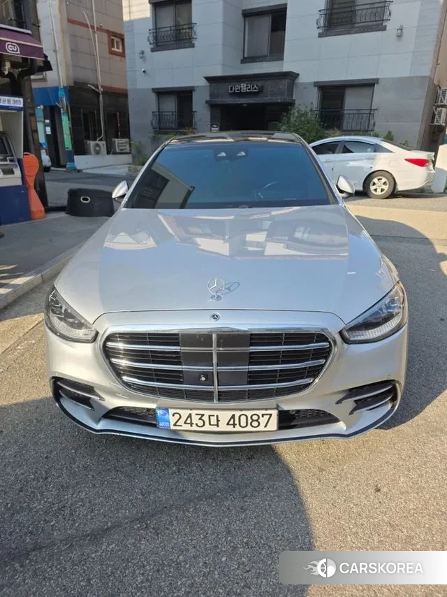 Mercedes-Benz S-Class W223 2022 Серебряный из Кореи