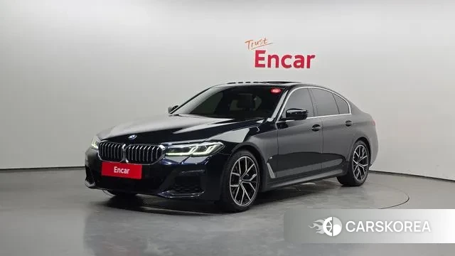 BMW 5 Series (G30) 2023 Синий из Кореи