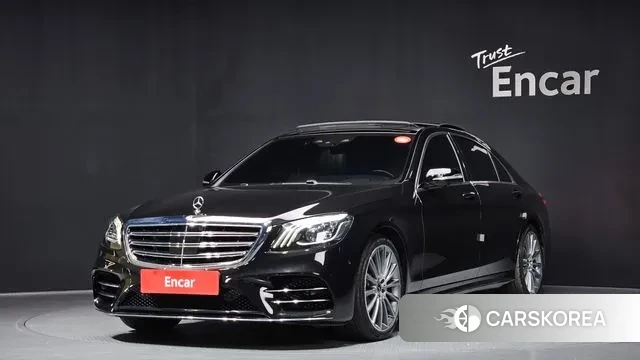 Mercedes-Benz S-Class W222 2020 Черный из Кореи