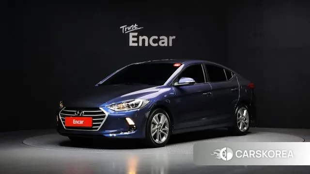 Hyundai Avante AD 2018 Синий из Кореи