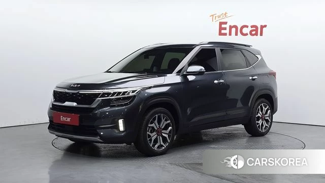 Kia Seltos 2022 Серый из Кореи