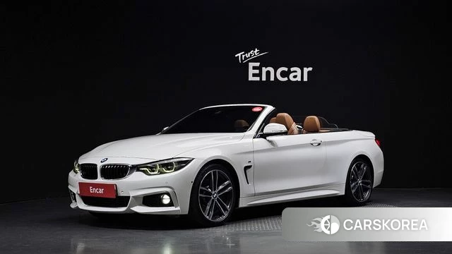 BMW 4 Series (F32) 2018 Белый из Кореи