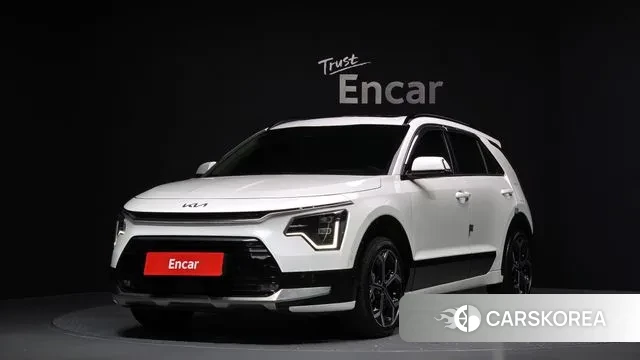 Kia Di Ol Nu Niro 2022 Белый из Кореи