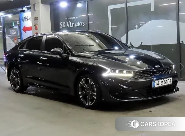 Kia K5 3rd generation 2021 Синий из Кореи