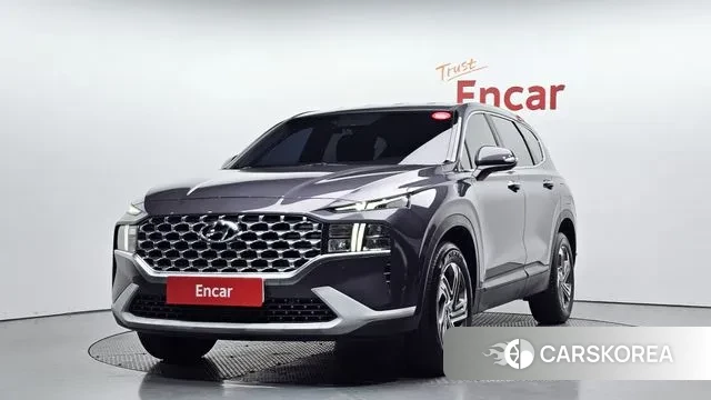 Hyundai The New Santa Fe 2020 Серый из Кореи