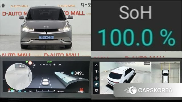 Hyundai Ionic 5 2021 Серый из Кореи