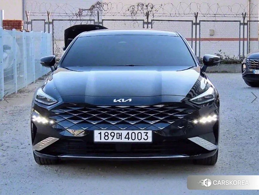 Kia K8 2021 Черный из Кореи