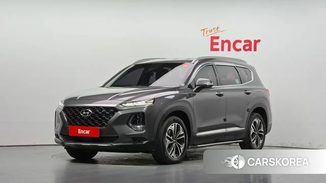 Hyundai Santa Fe TM 2018 Серый из Кореи