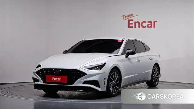 Hyundai Sonata (DN8) 2021 Белый из Кореи