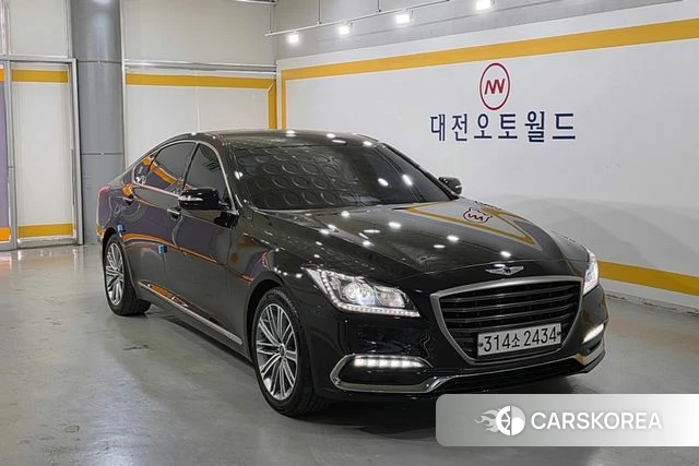 Genesis G80 2018 Черный из Кореи