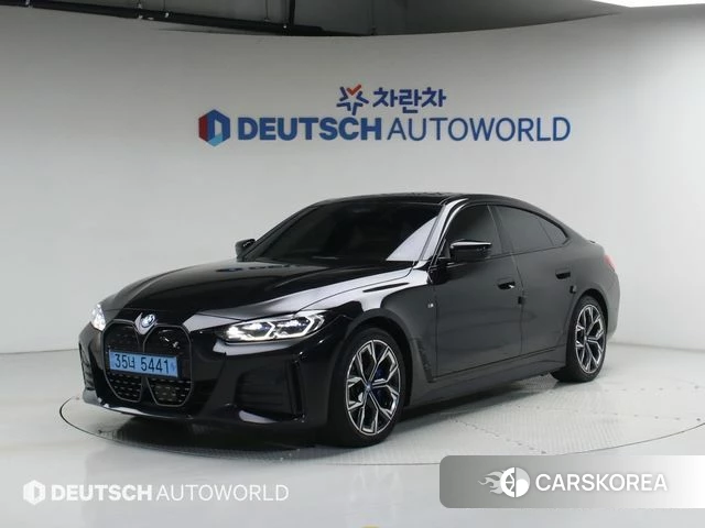 BMW i4 2023 Черный из Кореи