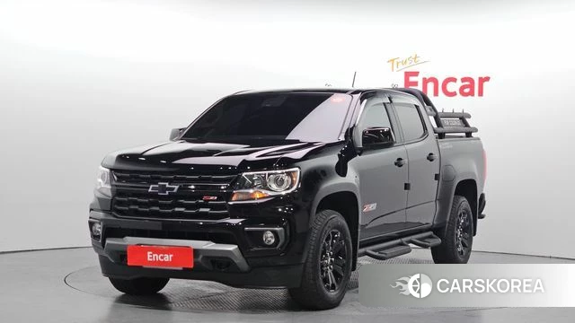 Chevrolet (GM Daewoo) Real New Colorado 2022 Черный из Кореи