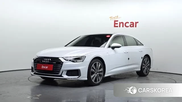 Audi A6 (C8) 2022 Белый из Кореи