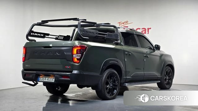 Ssangyong The New Rexton Sports Cannes 2022 Темно-зеленый из Кореи