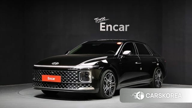 Hyundai Grandeur Hybrid (GN7) 2023 Черный из Кореи