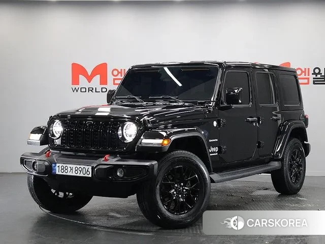 Jeep Wrangler (JL) 2024 Черный из Кореи