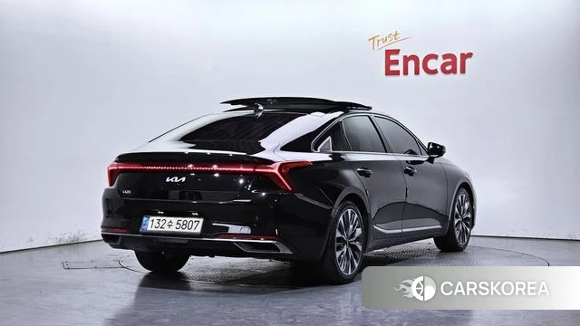 Kia K8 2021 Черный из Кореи