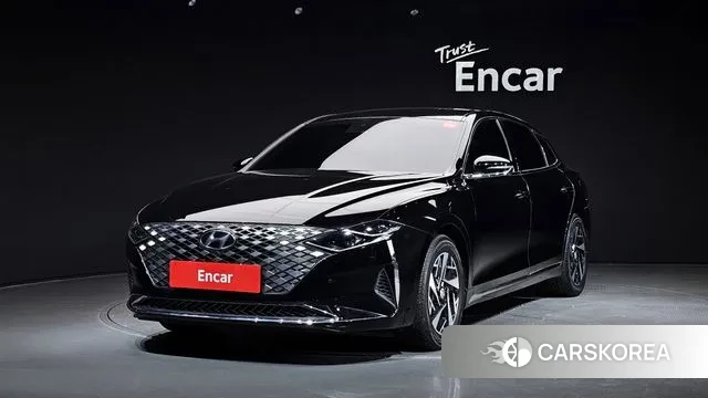 Hyundai The New Grandeur IG Hybrid 2022 Черный из Кореи