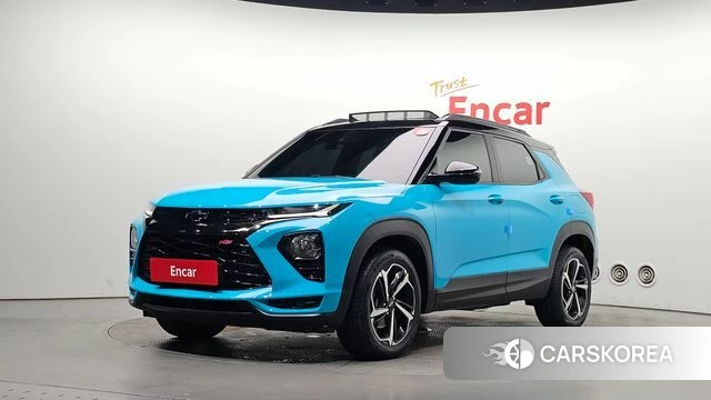 Chevrolet (GM Daewoo) Trailblazer 2020 Синий из Кореи