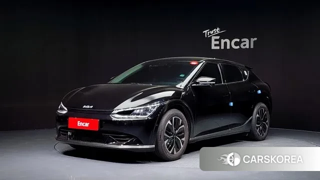 Kia EV6 2022 Черный из Кореи