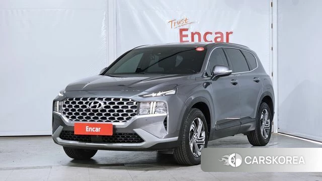 Hyundai The New Santa Fe 2020 Серый из Кореи