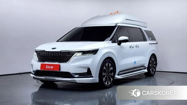 Kia Carnival 4th generation 2021 Белый из Кореи