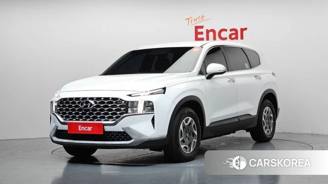 Hyundai The New Santa Fe 2021 Белый из Кореи