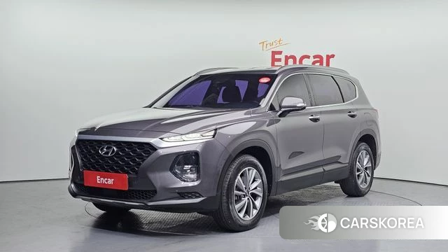 Hyundai Santa Fe TM 2019 Серый из Кореи